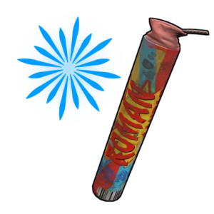 Blue Roman Candle