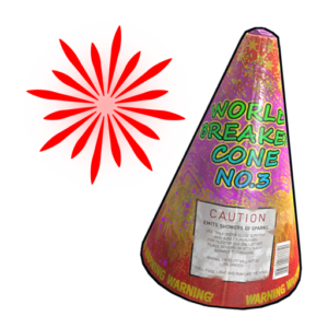 Red Volcano Firework