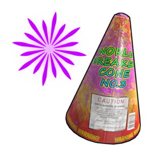 Violet Volcano Firework